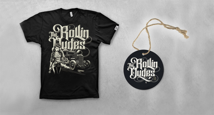 Rollin Dudes Shirt Edition Hot Rod Lady